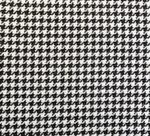 Black and White Modern Houndstooth