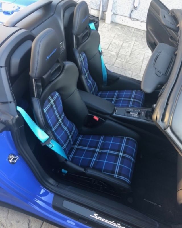 Custom discount porsche seats