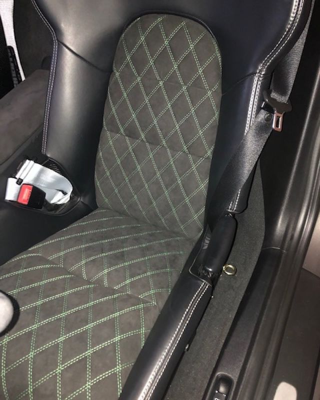 CustomizeYour Porsche ® Interior with Custom Seat Inserts - P1Designs